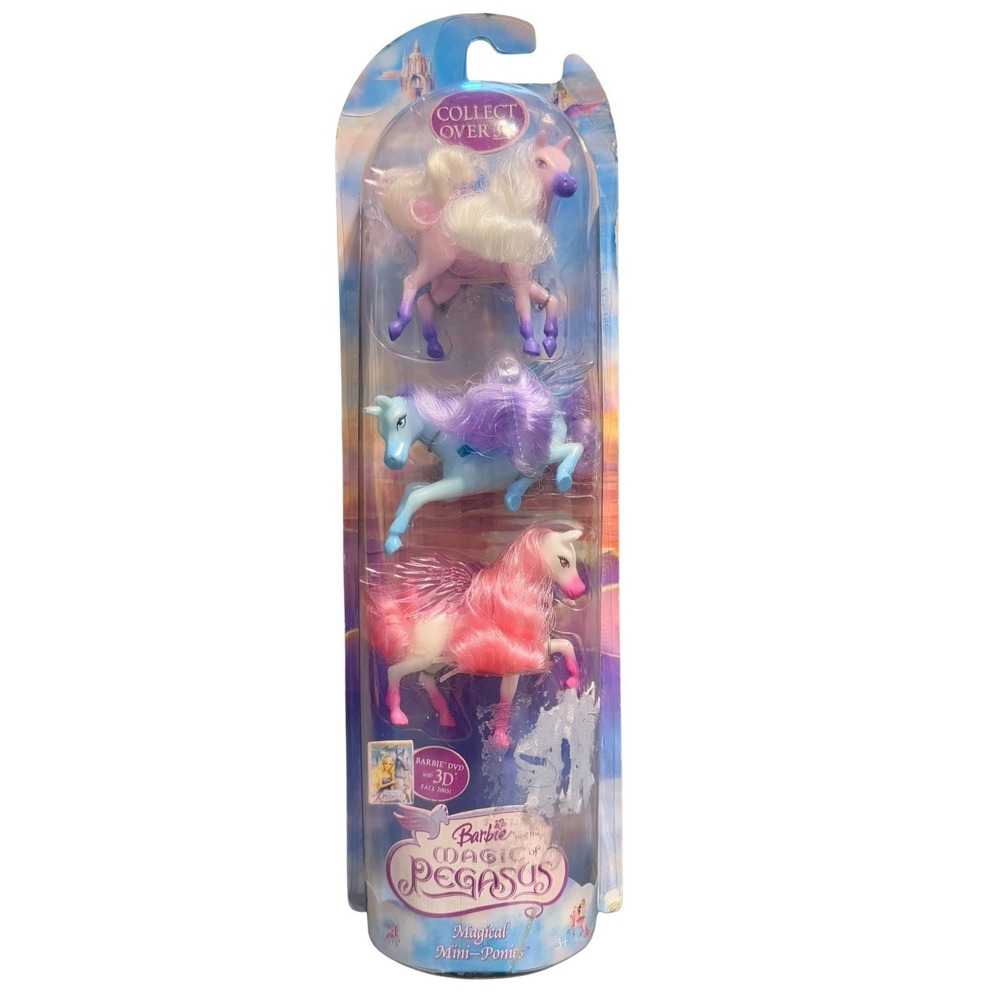 Barbie and the Magic Pegasus Magical Mini-Ponies - Brand New & Sealed Y2K